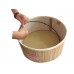 Laundry Hamper Bamboo Round Wicker Clothes Bin Basket Storage Bin Organizer Folding Basket 100202